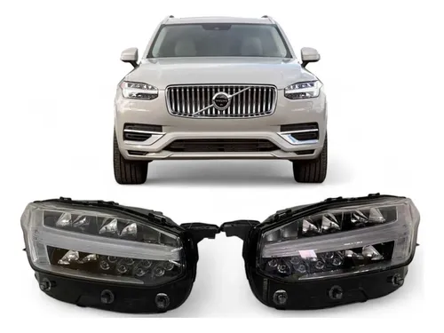 Farol Volvo Xc90 Direito P/ 2 Reatores 2017 A 2022 Original Direito/passageiro