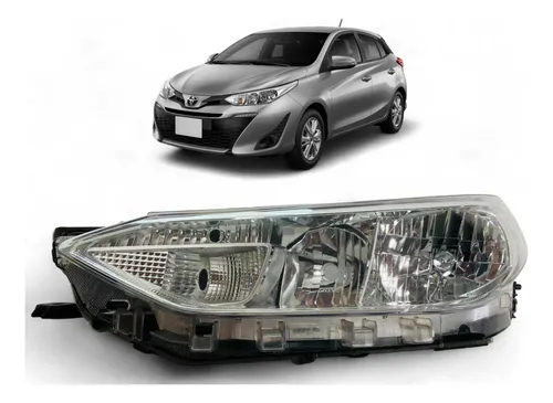 Farol Toyota Yaris Esquerdo (manual) 2017 A 2022 Original Esquerdo/motorista
