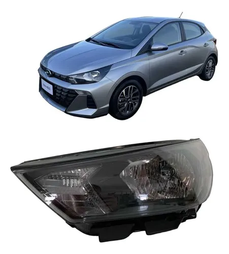 Farol Hyundai Hb20 Esquerdo 2023 2024 Usado Original Esquerdo