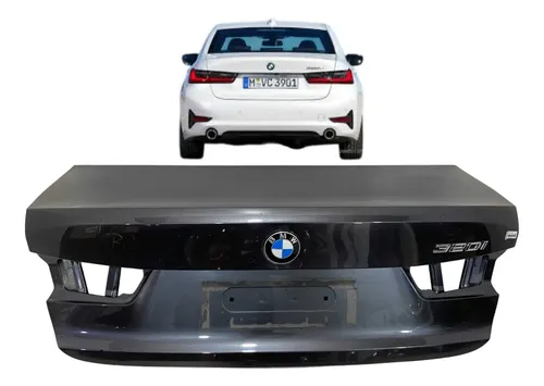 Tampa Traseira Bmw 320i 330i 2019 A 2024 Usada Original Cinza