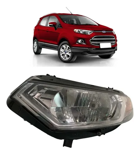 Farol Ford Ecosport C/ Led Esquerdo 2013 A 2017 Original Esquerdo