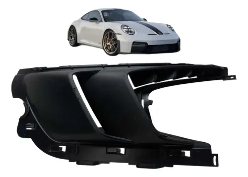 Entrada De Ar Paralama Ld Porsche 911 992 Gt3 2021 A 2025 Preto