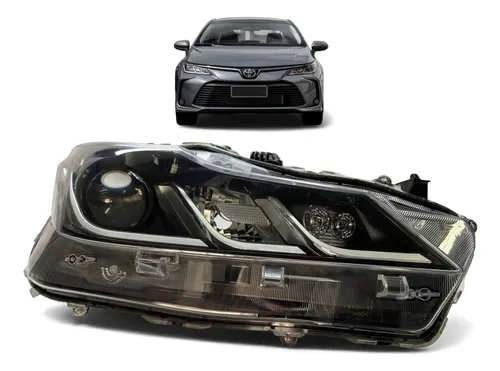 Farol Toyota Corolla Led Direito 2018 A 2021 Original Direito/passageiro