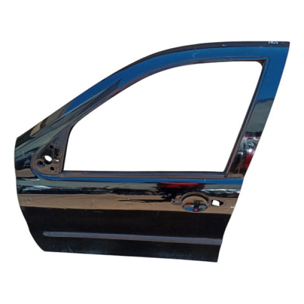 Porta Dianteira Esquerda Fiat Palio Siena 2006 A 2012 Dianteira Esquerda Preto