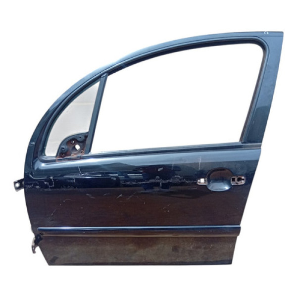 Porta Dianteira Esquerda Citroen C3 2006 A 2012 Dianteira Esquerda Preto