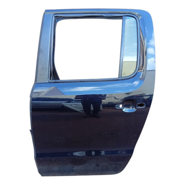 Porta Traseira Esquerda Vw Amarok 2012 A 2023 Traseira Esquerda Preto