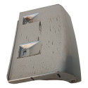 Tampa Spoiler Lateral Esquerdo Vectra 93308042 2006 07 09 11 Prata