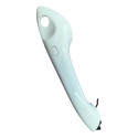 Maçaneta Externa Dianteira Esquerda Gm Onix 2020 21 22 23 Branco Dianteira