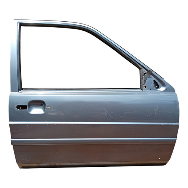 Porta Dianteira Direita Vw Santana 2000 2001 2002 2003 2005 Dianteira Direita Cinza
