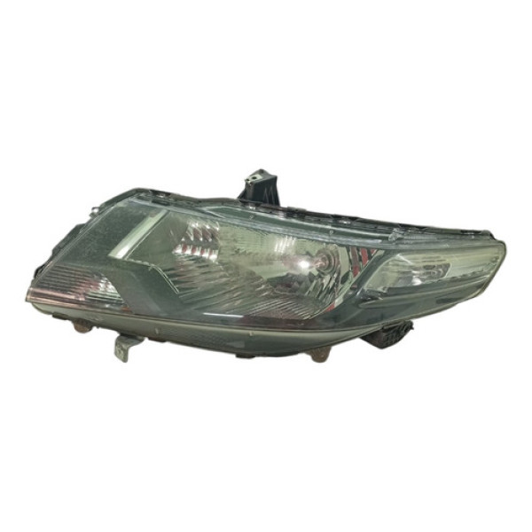Farol Esquerdo Honda City Máscara Negra 2011 12 13 14 212159 Esquerdo/motorista
