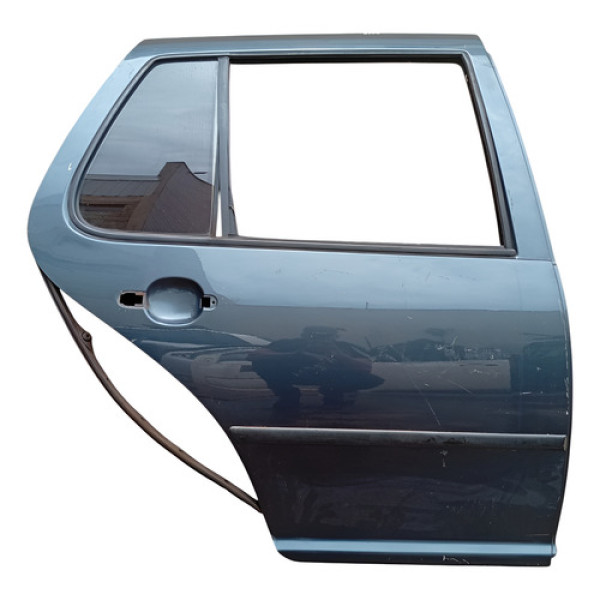 Porta Traseira Direita Vw Golf 2000 A 2010 Traseira Direita Preto