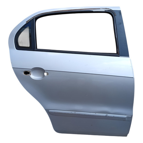 Porta Traseira Direita Vw Gol Voyage G5 G6 G7 2012 A 2020 Traseira Direita Prata