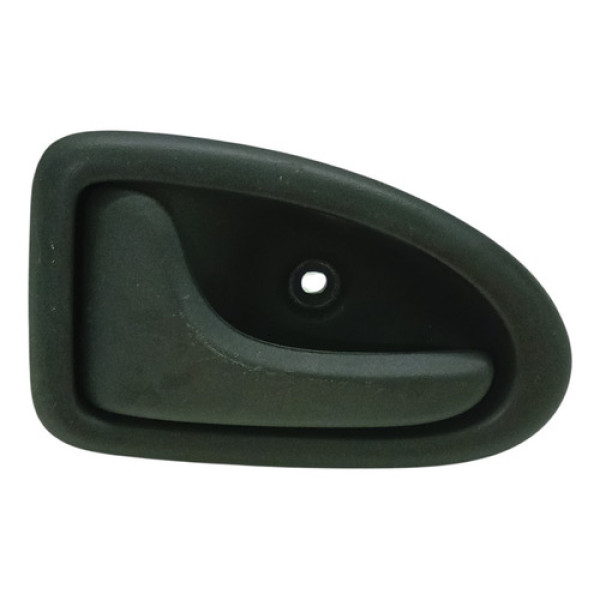Maçaneta Interna Porta Dianteira Esquerda Renault Clio 2008 Preto Dianteira