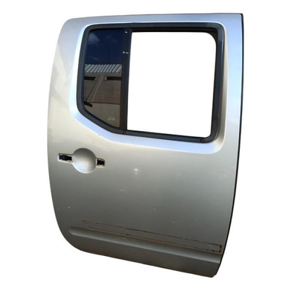 Porta Traseira Direita Nissan Frontier 2010 11 12 13 14 Traseira Direita Prata