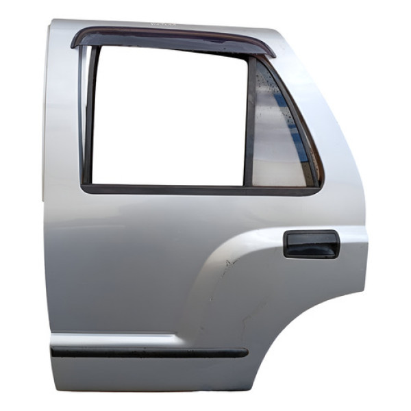 Porta Traseira Esquerda Gm Blazer 1996 A 2000 Traseira Esquerda Prata