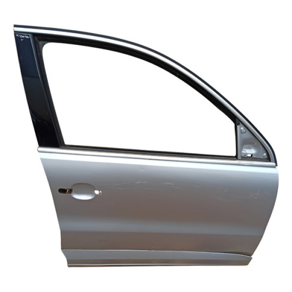 Porta Dianteira Direita Vw Tiguan 2009 A 2016 Dianteira Direita Prata