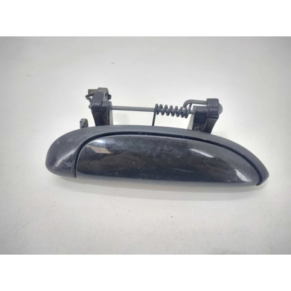 Maçaneta Externa Clio 2008 Traseira Direita Preto Traseira