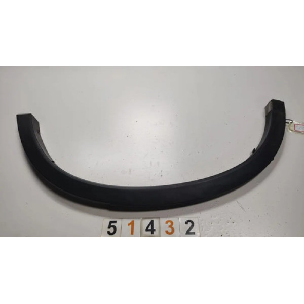 Moldura Paralama Traseiro D Bmw X3 2016=51432 Pr131 Preto