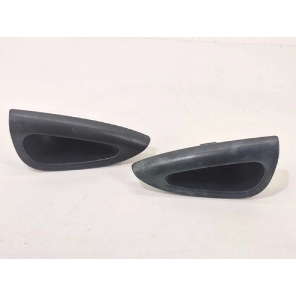 Par Puxador Porta Megane 1998 1.6 Traseiro Preto
