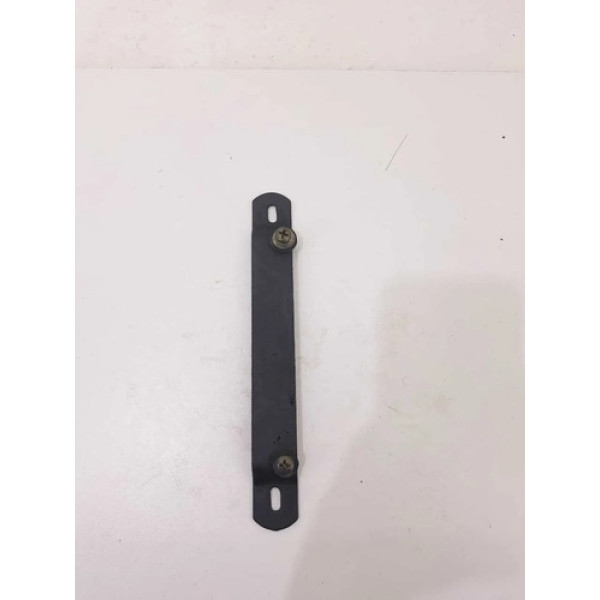 Suporte Placa Tampa Hyundai Vera Cruz 2008 Traseiro Preto