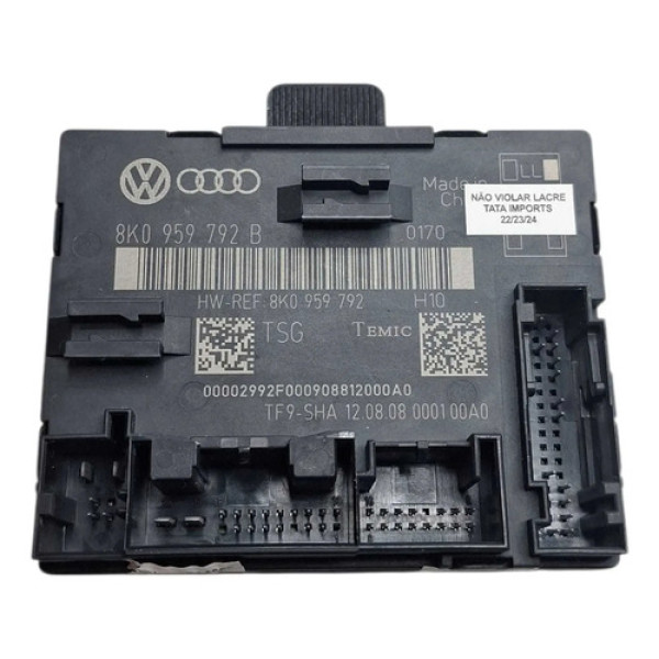 Modulo Vidro Porta Audi A4 2010 Dianteiro Direito