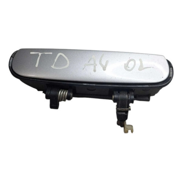 Maçaneta Externa Audi A4 2001 Traseira Direita Preto Traseira