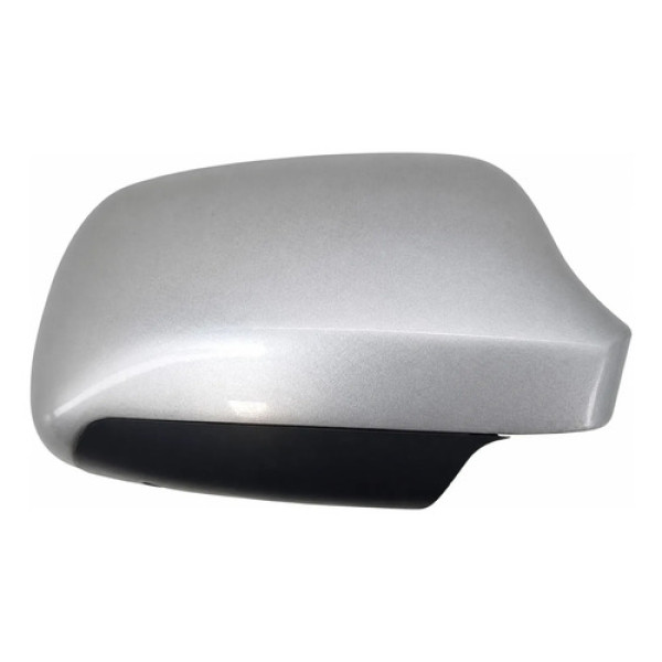 Capa Retrovisor Audi A6 1999 2000 Dianteiro Direito Prateado