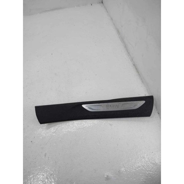 Soleira Porta Bmw X5 2015 Traseira Esquerda Preto