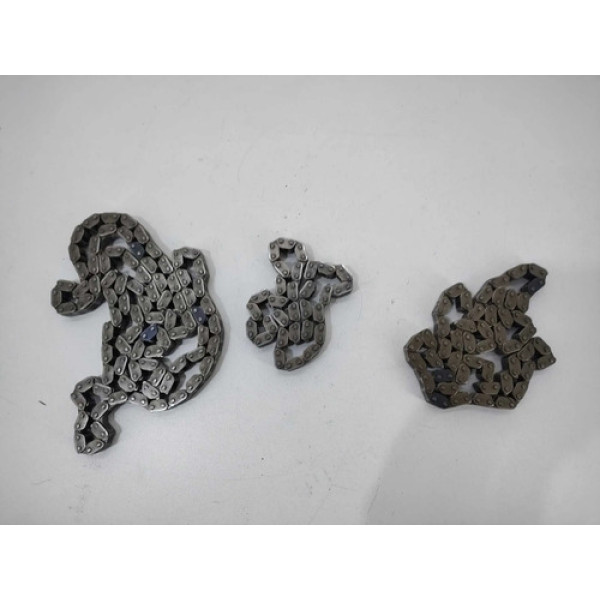 Kit Corrente Motor Audi A4 2010 Prateado
