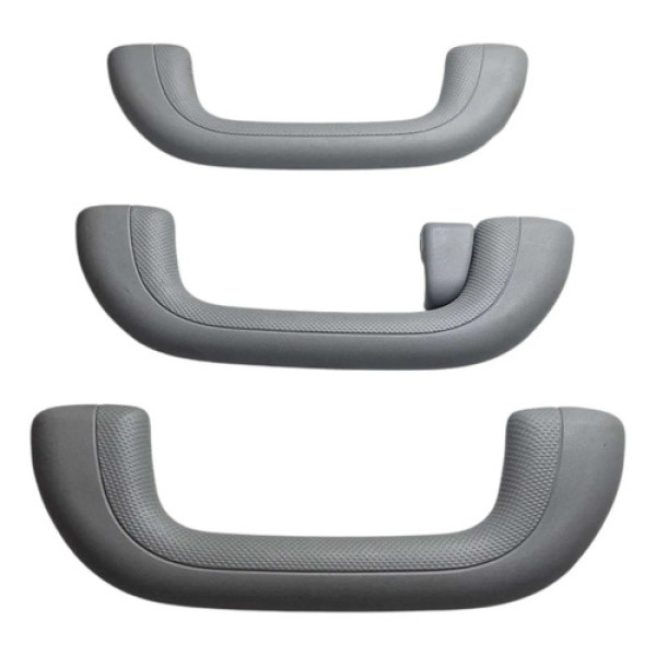 Kit Jogo Pega Mão Teto Kia Sorento 2013 Cinza