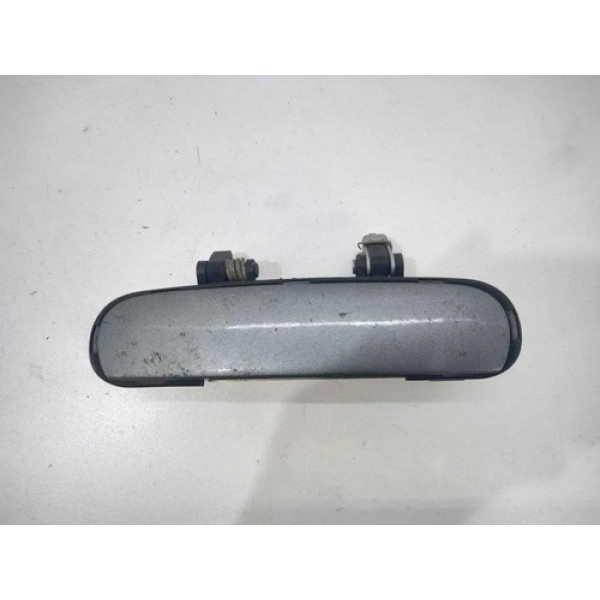 Maçaneta Porta Audi A6 1999 Dianteira Esquerda Prata Dianteira