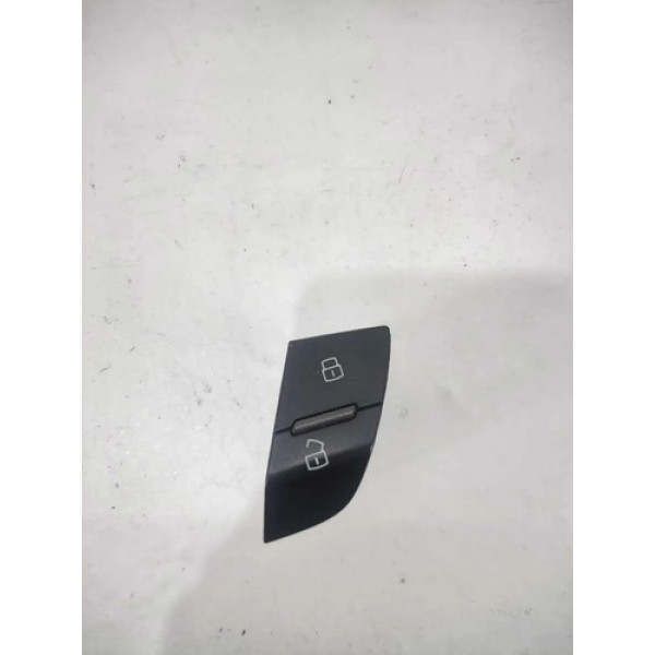 Botao Trava Audi Q7 Dianteiro Esquerdo 2015 Preto