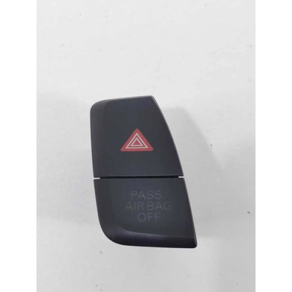 Botao Pisca Alerta Audi A4 2011 Preto