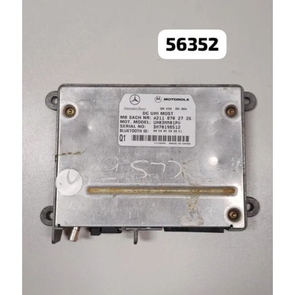 Modulo Bluetooth Mercedes Cls 500 2008 A211872726 