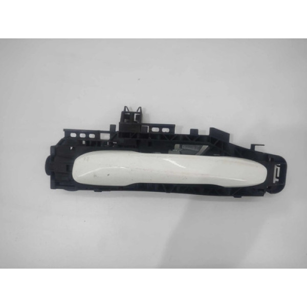 Maçaneta Externa Mercedes C180 2016 Traseira Esquerda Branco Traseira
