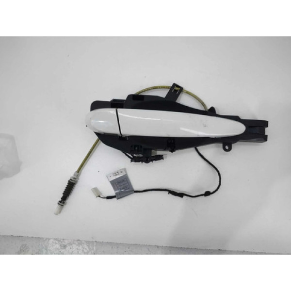 Maçaneta Externa Bmw X1 2014 Dianteira Direita Branco Dianteira