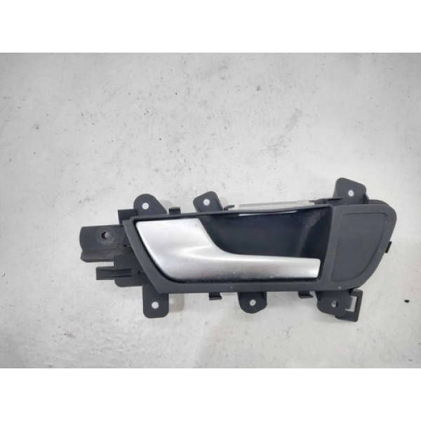 Maçaneta Interna Audi A4 2011 Traseira Esquerda Prata Traseira