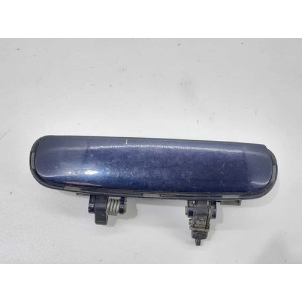 Maçaneta Externa Audi A3 2002 2003 Traseira Direita Preto Traseira