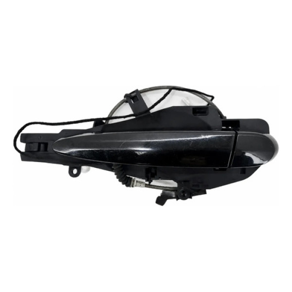Maçaneta Externa Bmw 320i 2005 2006 Traseira Esquerda Preto Traseira