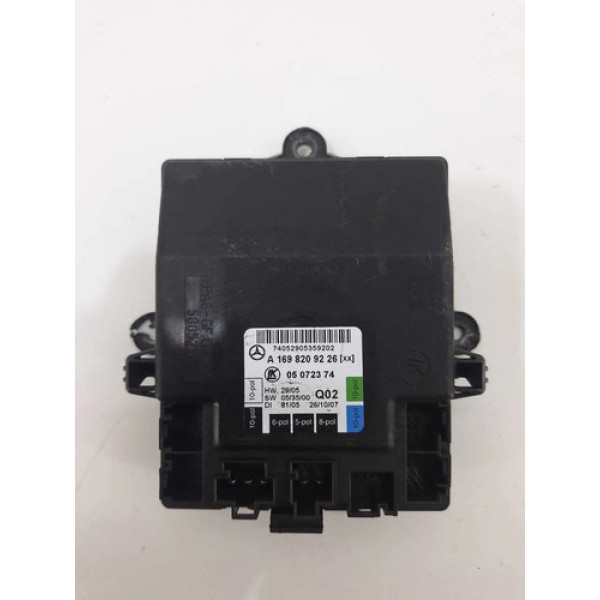 Modulo Vidro Porta Mercedes B200 2008 2009 Traseira Direita