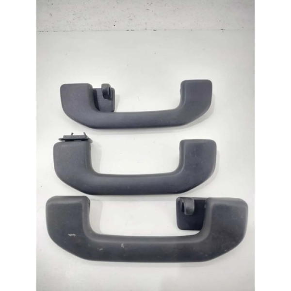 Kit Jogo Alça Teto Pega Mao Descanso Braço Mercedes Gla200 2