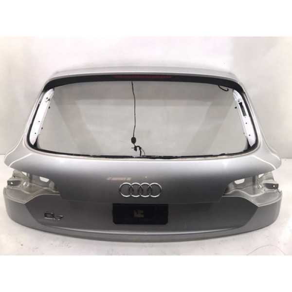 Tampa Traseira Porta Malas Audi Q7 2011 Lisa Cinza