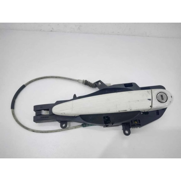 Maçaneta Externa Bmw X6 2010 Dianteiro Esquerda Branco Dianteira