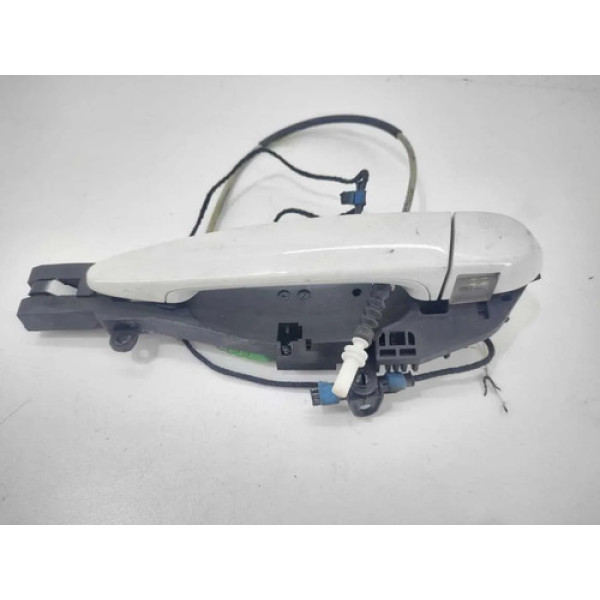 Maçaneta Externa Porta Bmw X3 2015 2016 Traseira Esquerda Branco Traseira
