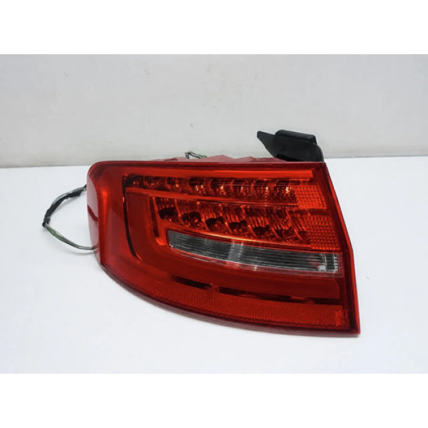 Lanterna Sinaleira Traseira Esquerda Audi A4 2016 Led Vermelho