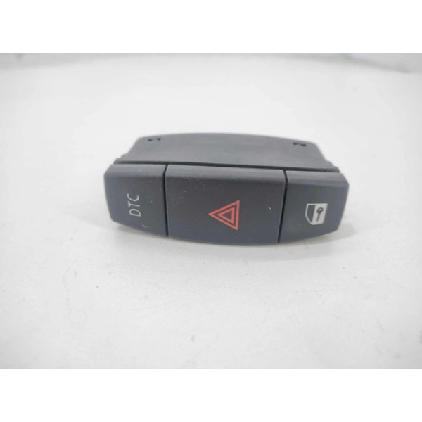 Botao Pisca Alerta Bmw 120i 2007 Preto