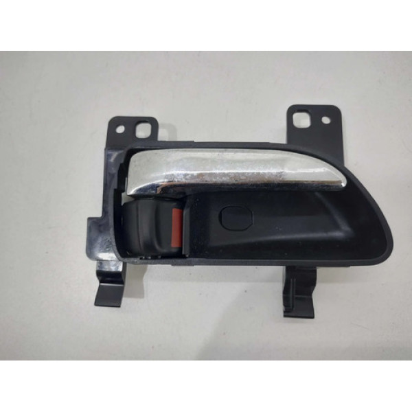 Maçaneta Interna Subaru Forester 2010 Traseira Direita Prateado Traseira