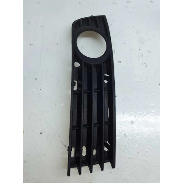 Moldura Farol Neblina Audi A4 2002 2003 2.0 Aspirado Direito Preto Direito