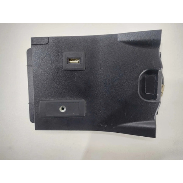 Moldura Entrada Auxiliar Mercedes A200 2015 Preto