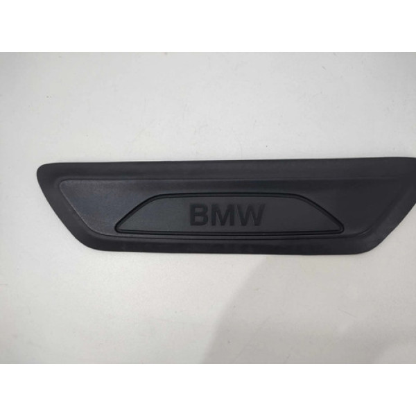 Acabamento Soleira Porta Bmw X1 2018 Traseira Esquerda Preto
